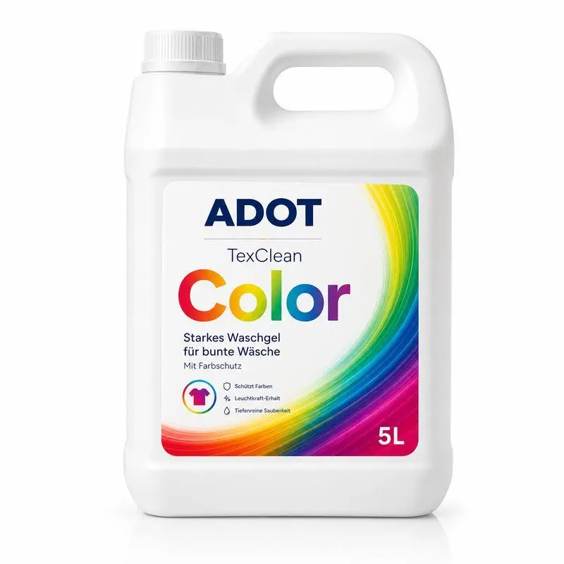 ADOT Color Gel Waschmittel im 5-Liter-Kanister
