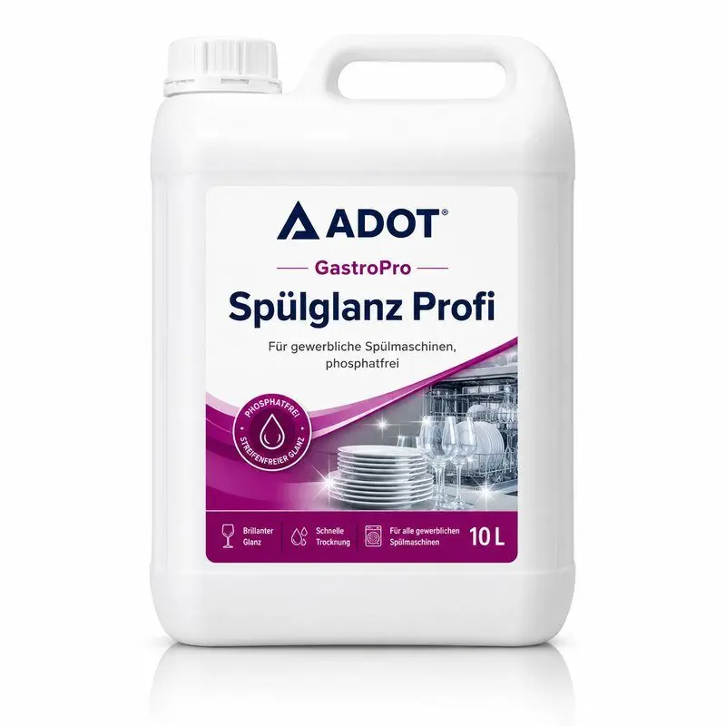 ADOT GastroPro Spülglanz Profi – Maschinen-Geschirrspülmittel