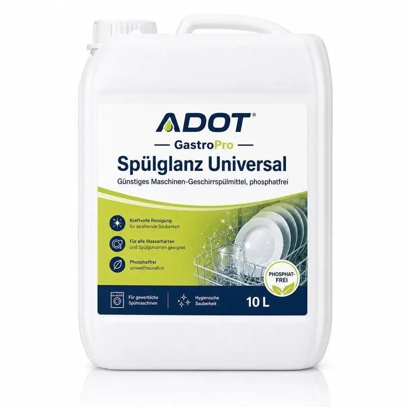 ADOT GastroPro Spülglanz Universal – Maschinen-Geschirrspülmittel